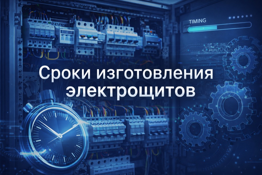 Сроки изготовления электрощитов