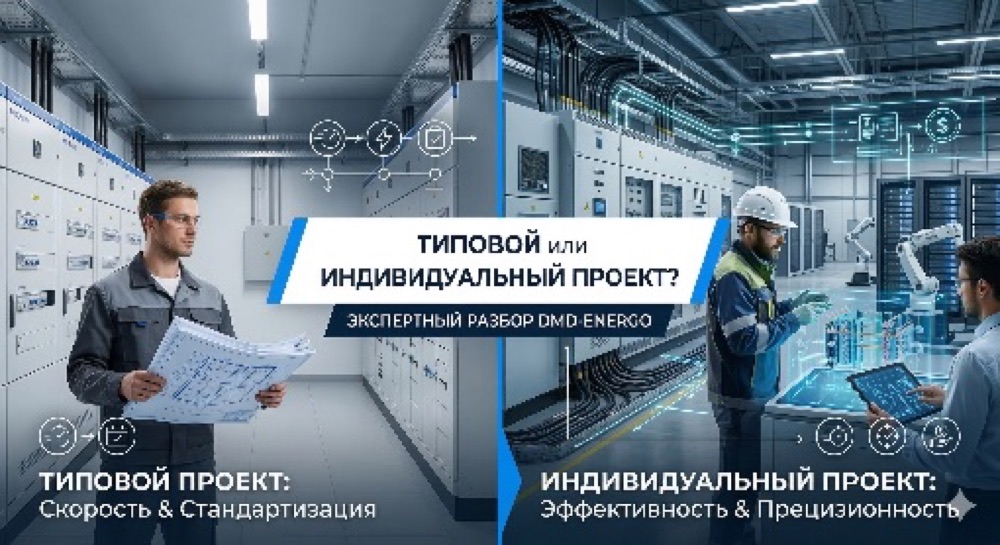 Типовой или индивидуальный проект электрощитового оборудования